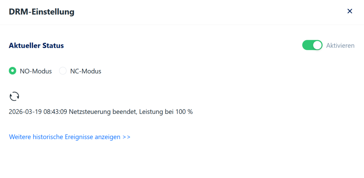 DTU Pro S: DRM Abschaltung nicht aktiv